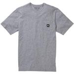T-shirts Burton gris à logo en coton à manches courtes à manches courtes Taille L look fashion pour homme 