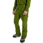 Pantalons slim Burton verts en taffetas éco-responsable Taille XL pour homme 