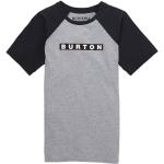 T-shirts Burton gris enfant bio éco-responsable classiques 