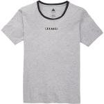 T-shirts basiques Burton gris en coton bio Taille S pour femme 