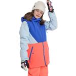 Vestes de ski Burton orange enfant respirantes avec jupe pare-neige en promo 