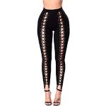 Leggings Zumuii noirs Taille S look sexy pour femme 