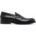 Chaussures casual Buttero noires à motif requins à bouts en amande Pointure 41 look casual pour homme en promo 