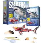 Puzzles 3D à motif requins 
