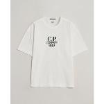 T-shirts C.P. Company blancs avec broderie pour homme 