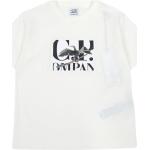 T-shirts à col rond C.P. Company blancs Taille 10 ans pour fille de la boutique en ligne Miinto.fr avec livraison gratuite 