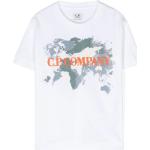 T-shirts à col rond C.P. Company blancs Taille 8 ans pour fille de la boutique en ligne Miinto.fr avec livraison gratuite 