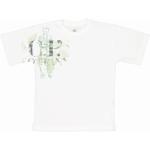 T-shirts à manches courtes C.P. Company blancs en jersey imprimé carte du monde Taille 8 ans pour fille de la boutique en ligne Miinto.fr avec livraison gratuite 