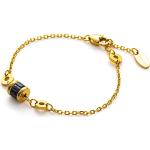 Bracelets breloques dorés en or 18 carats look fashion pour femme en promo 