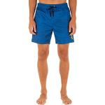 Maillots de volley-ball Hurley bleus en polyester Taille S pour homme 