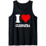 Cœur rouge « I Love Cléopâtre » Débardeur
