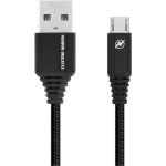 CÃ¢ble Micro-USB vers USB Smartphone/tablette Charge & Synchro MÃ©tal 1m Noir