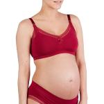 Brassières de grossesse Cache Coeur rouge bordeaux en viscose Taille XXL look fashion pour femme en promo 