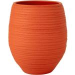 Pots de fleur design Paris Prix orange en céramique de 60 cm diamètre 60 cm en promo 