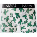 Boxers boohooMAN multicolores à motif cactus Taille XS pour homme 