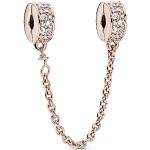 Bracelets de perles Pandora roses à perles look fashion pour femme 