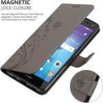 Coque Huawei Y5 argentés en silicone à motif papillons (2017) look casual 
