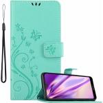 Coque Huawei Y6 turquoise en silicone à motif papillons (2019) look casual 