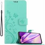 Coque Huawei Y9 turquoise en silicone à motif papillons (2019) look casual 