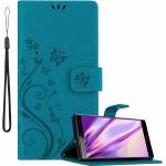 Housses Sony Xperia XZ2 blanches en silicone à motif papillons look casual 