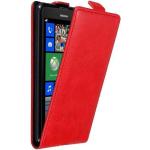 Housses rouges en cuir synthétique Nokia Lumia 625 