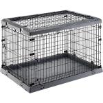 Cages de transport pour chien  Ferplast en métal à motif chiens 