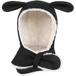 Bonnets en polaire noirs en peluche coupe-vents Taille 6 mois look fashion pour garçon de la boutique en ligne Amazon.fr 