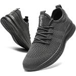 Chaussures de running gris foncé respirantes Pointure 44 look casual pour homme 