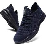 Chaussures de running bleues respirantes Pointure 42 look casual pour homme 