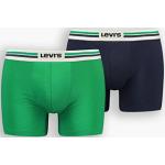 Caleçons Levi's multicolores à logo bio en lot de 2 Taille S look sportif pour homme 