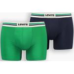 Caleçons Levi's multicolores à logo bio en lot de 2 Taille M look sportif pour homme 