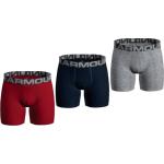 Boxers Under Armour Charged rouges Taille M en promo 