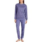 Pyjamas Calida violets en coton Taille XS look fashion pour femme 