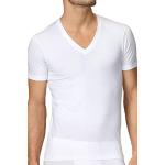 T-shirts col V Calida blancs en coton à col en V Taille XL classiques pour homme en promo 