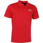 Polos de golf Callaway rouges en polyester Taille XL look fashion pour homme 