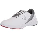 Chaussures de golf Callaway blanches en caoutchouc étanches Pointure 42 look fashion pour homme 