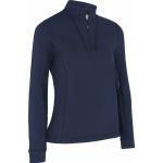 Polos de golf Callaway bleues foncé éco-responsable Taille XXL look fashion pour femme 