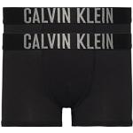 Boxers short Calvin Klein noirs en coton de créateur lavable en machine lot de 2 Taille 2 ans look fashion pour garçon de la boutique en ligne Amazon.fr 