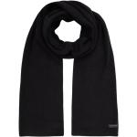 Écharpes de créateur Calvin Klein Accessories noires en laine bio éco-responsable Tailles uniques pour femme 