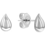 Boucles d'oreilles de créateur Calvin Klein argentées pour femme en promo 