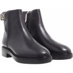 Calvin Klein Bottes & Bottines, Rubber Sole Ankle Boot Whw-Lth en noir - pour dames