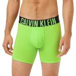 Boxers de créateur Calvin Klein vert lime en lot de 2 Taille S look fashion pour homme en promo 