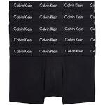 Boxers de créateur Calvin Klein noirs en lot de 5 Taille S classiques pour homme en promo 