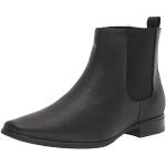 Boots Chelsea de créateur Calvin Klein noires à bouts pointus Pointure 41 look fashion pour homme 