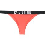 Bas de bikini de créateur Calvin Klein rouges pour femme en promo 