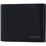 Portefeuilles de créateur Calvin Klein noirs en cuir en cuir look fashion pour homme en promo 