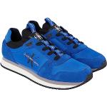 Chaussures de running de créateur Calvin Klein Jeans bleues Pointure 44 look fashion pour homme 