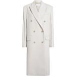 Manteaux en cachemire de créateur Calvin Klein blancs en laine Taille XS look fashion pour femme 