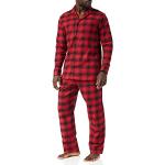 Pyjamas de créateur Calvin Klein rouges en lot de 2 Taille M look fashion pour homme 