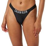 Bas de bikini de créateur Calvin Klein noirs Taille S look fashion pour femme 